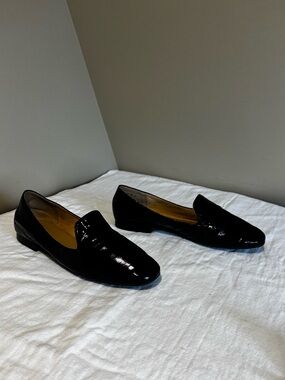 Naturalizer Black Patent Leather Loafers